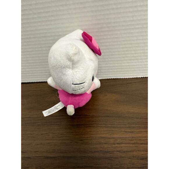 Hello Kitty Plush Toy with Lollipop Pink Bow Sanrio Jakks  5" 2010 - Picture 5 of 6